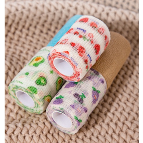 Băng Quấn Chân Chó Mèo - Băng Thun Tự Dính Quấn Vết Thương Cho Thú Cưng. _ Ruby Pet