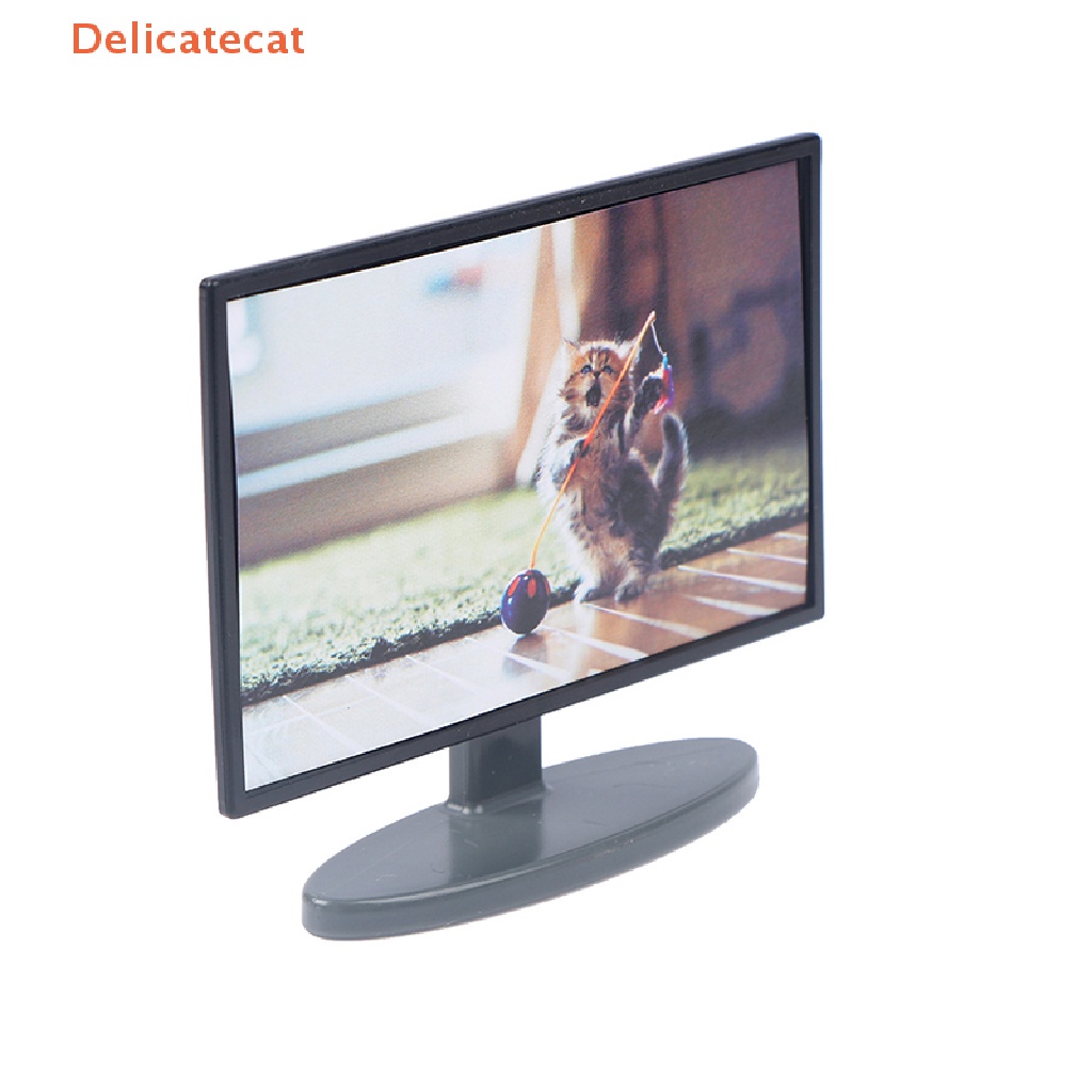 Mô Hình TV Phòng Khách Mini Tỉ Lệ 1: 12 Trang Trí Nhà Búp Bê