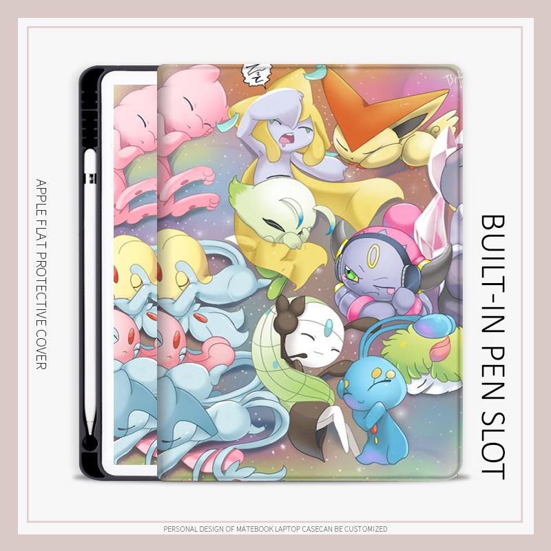 Ốp lưng Pokémon iPad air 1 2 3 4 5 mini 4 5 6 ốp lưng iPad gen10 10.2 gen 7 8 9 ốp lưng khe cắm bút 