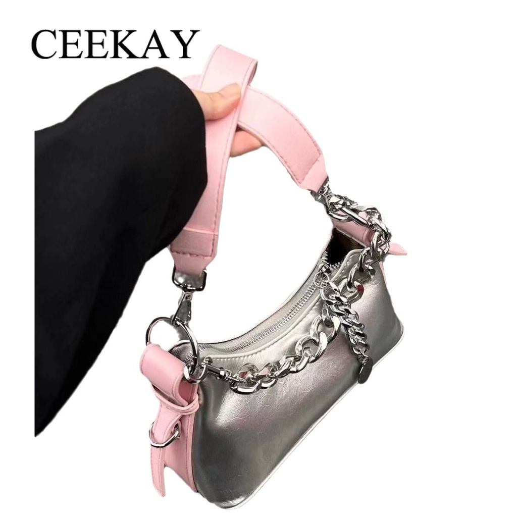 CEEKAY túi bao tử nữ túi đeo hông túi xách nữ đeo chéo 2023 NEW Thời trang THỂ THAO Dành Cho Nữ hàn quốc GYB230000F 40Z231007