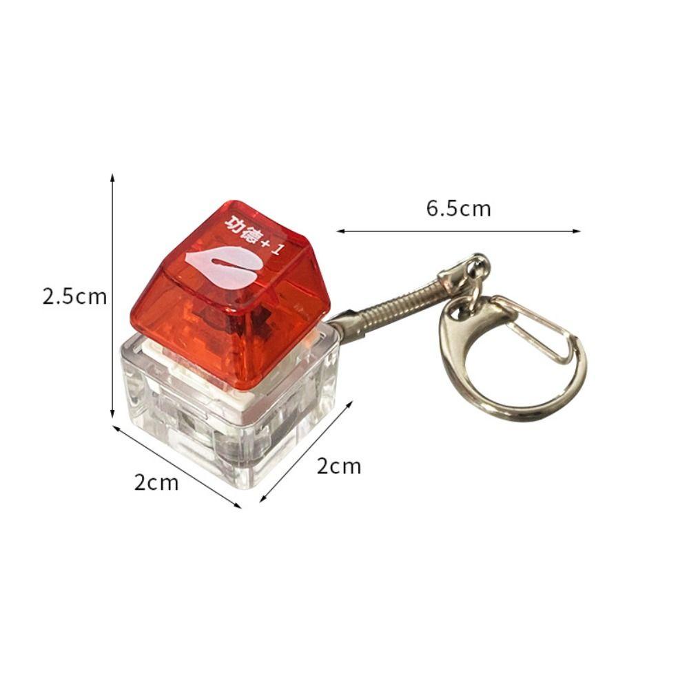 Avalentine Móc Chìa Khóa Cơ Khí Bằng abs Có Đèn led Và Công Tắc Kiểm Tra Nút Bàn Phím