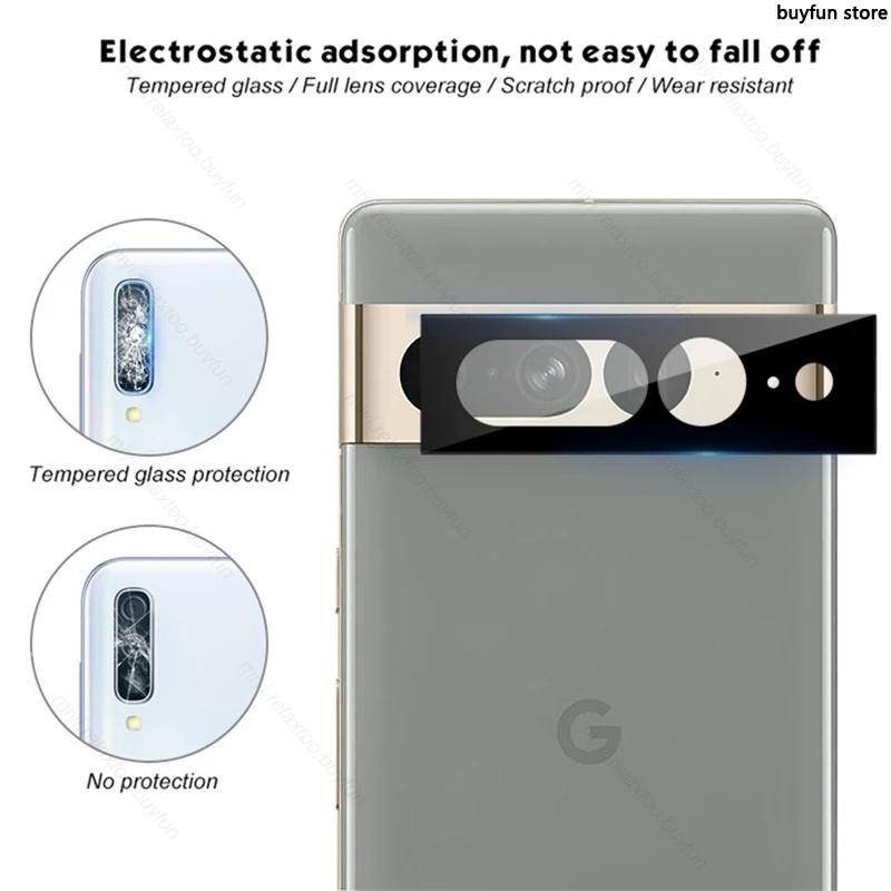 3D Curved Edge Tempered Glass Lens Case For Google Pixel 8 Pro 5G Pixel8pro Pixel8 Pixle 7 6 7a 6a 8 Pro 8Pro Camera Protective Glass