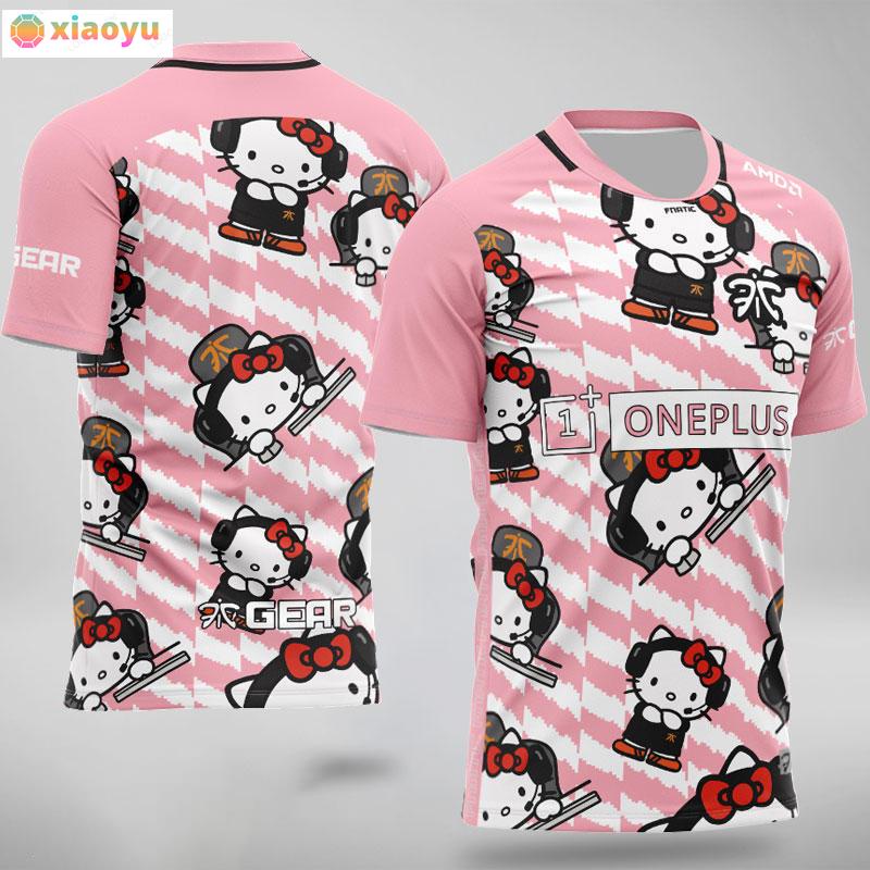 Fnatic Áo Thun Tay Ngắn Đồng Phục Đội prx hero csgo Liên Minh Varsant Không Sợ Hãi