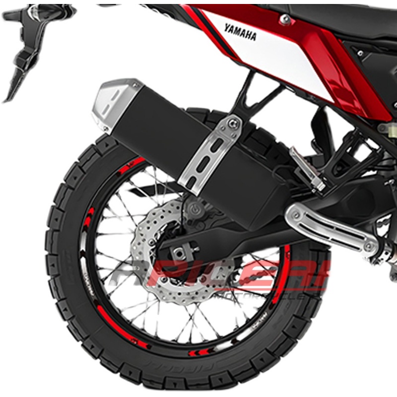 Phù Hợp Miếng Dán Viền Bánh Xe Phản Quang 57cm Chống Thấm Nước Dành Cho Xe yamaha tenere700