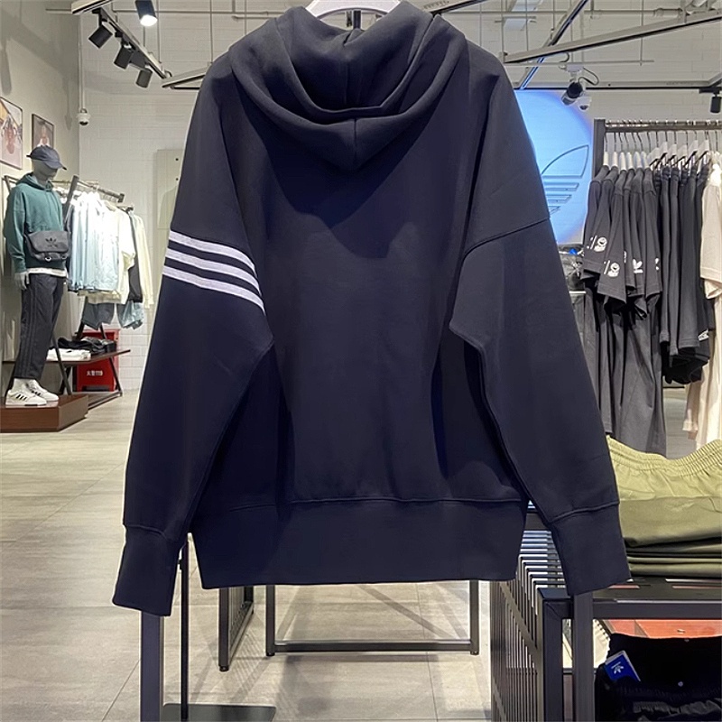 Áo hoodie adidas unisex hm1870 / hm1871 Phong Cách Thể Thao Đơn Giản