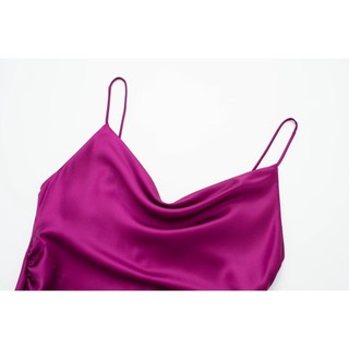 Bán Buôn Thời Trang Váy Lụa satin Lưng Cao 948078