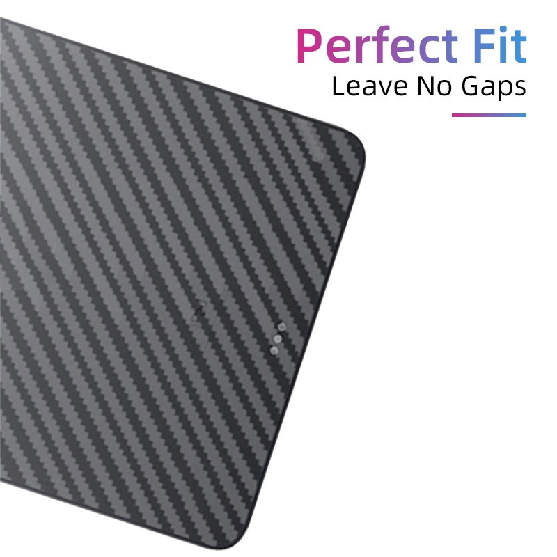 Set 2 Miếng Dán Sợi carbon 3d Bảo Vệ Mặt Sau Cho apple ipad 7th 8th 9th gen 10.2 inch 2019 2020 2021