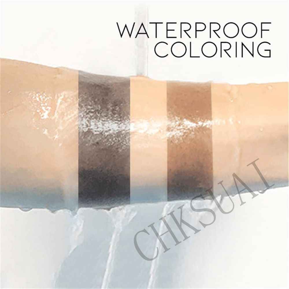 Phấn Che Khuyết Điểm Đường Chân Tóc Màu Đen Tự Nhiên Chống Thấm Nước