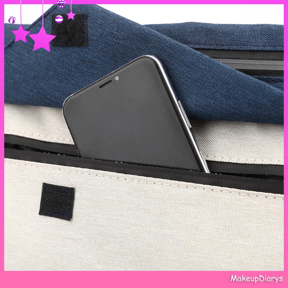 ★ Mỹ Phẩm Trang Điểm ★ Túi Đeo Chéo Ngực Bằng nylon Màu Tương Phản Phong Cách Thể Thao Thời Trang 2023 Cho Nam