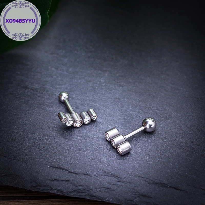 Xo94bsyu 1 Khuyên Tai Xỏ Lỗ Hình Xoắn Ốc Cá Tính Làm Quà Tặng Mới vn