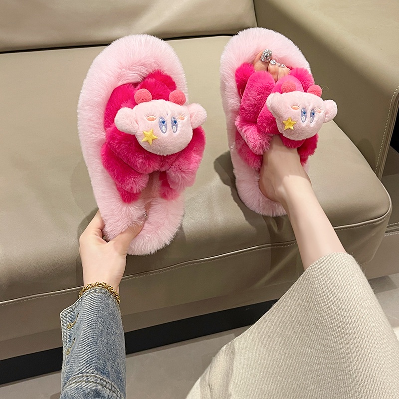 Dép lông mang trong nhà nữ dép bông dép lông đi trong nhà dép lông nữ dép lông đi trong nhà cute dép lông sang chảnh