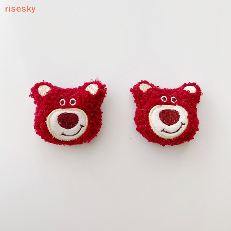 Ghim Cài Áo Khoác Ba Lô Hình Gấu / Quái Vật Phủ Lông Mềm Mại Màu Xanh Dương Đáng Yêu