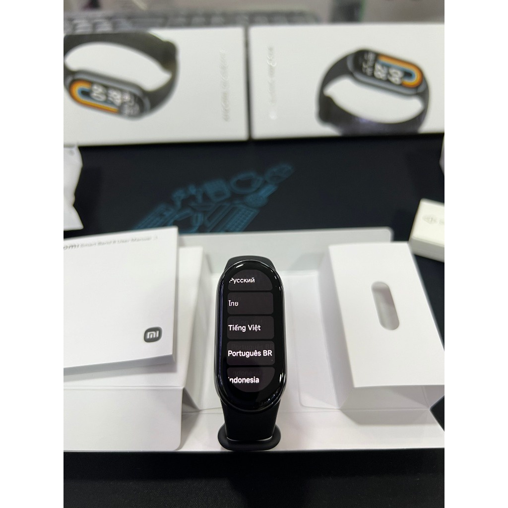 Miband 8 - Vòng đeo tay thông minh Xiaomi Smart Band 8 Bản Quốc Tế Tiếng Việt - Hàng chính hãng - Minh Tin Shop