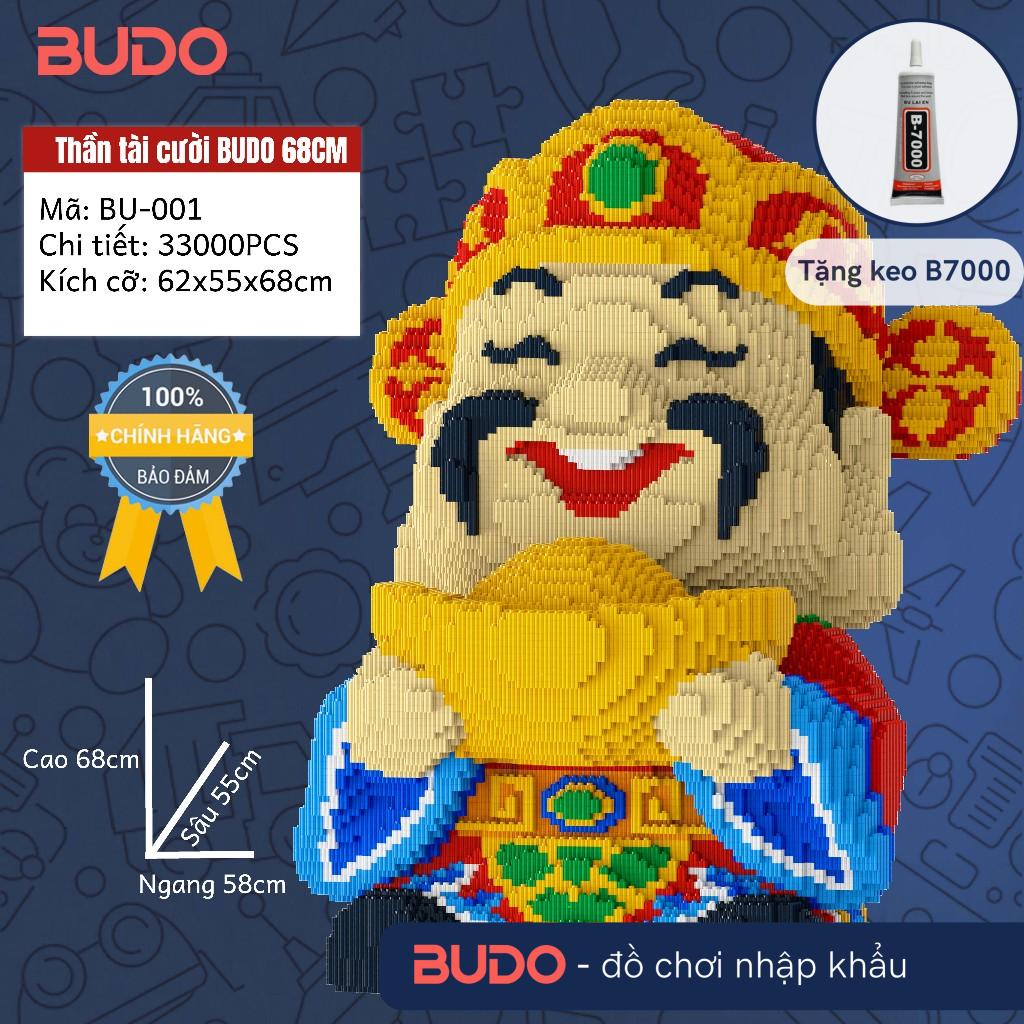 Thần Tài Cười BUDO 68cm Mô hình lắp ghép ông Thần Tài Cười 91cm 1m cỡ lớn