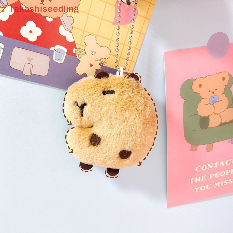 Móc Chìa Khóa Hình Búp Bê Nhồi Bông Mềm Mại Sáng Tạo