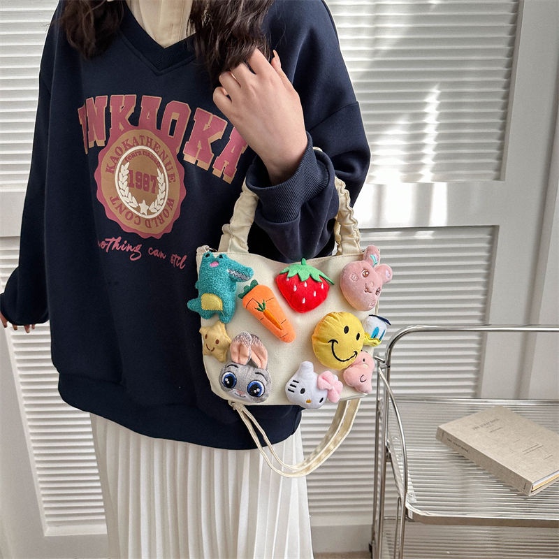 Dễ Thương Túi tote Đeo Vai Kiểu Hoạt Hình Đáng Yêu
