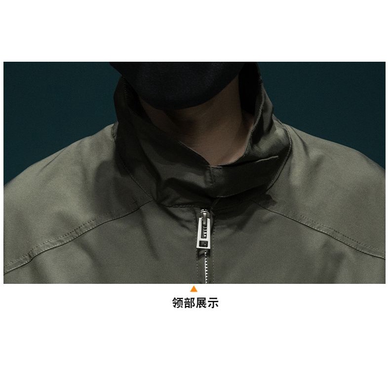 Áo Khoác Dáng Rộng Chống Thấm Nước Ấm Áp Theo Phong Cách Mùa Thu Dành Cho Nam