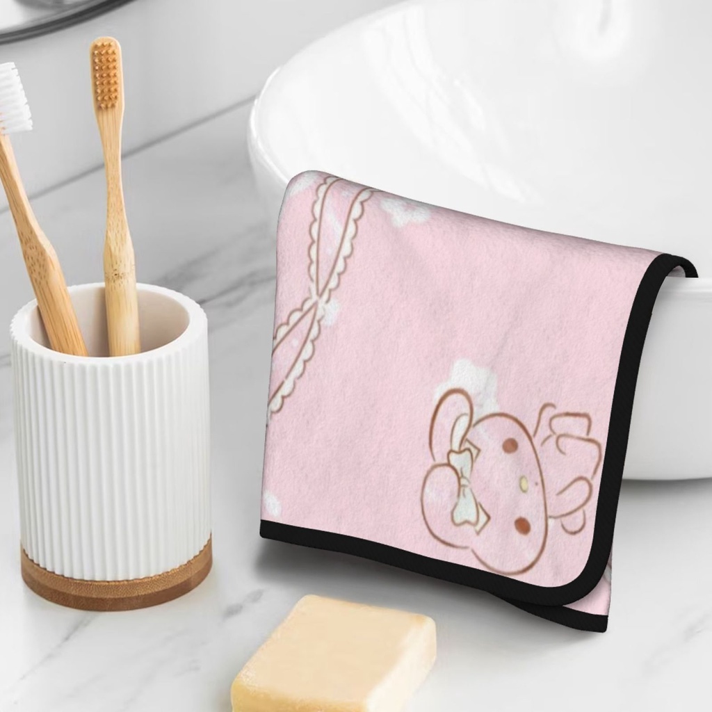 Khăn Tắm Vải Nhung San Hô Thấm Hút Tốt 40 * 70 cm