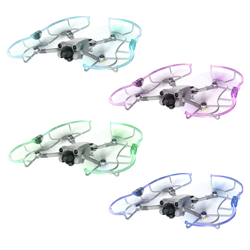 STARTRC Thích hợp cho DJI MINI 4 PRO / 3 PRO Vỏ bảo vệ lưỡi phát sáng Phụ kiện vòng chống va chạm Mớ