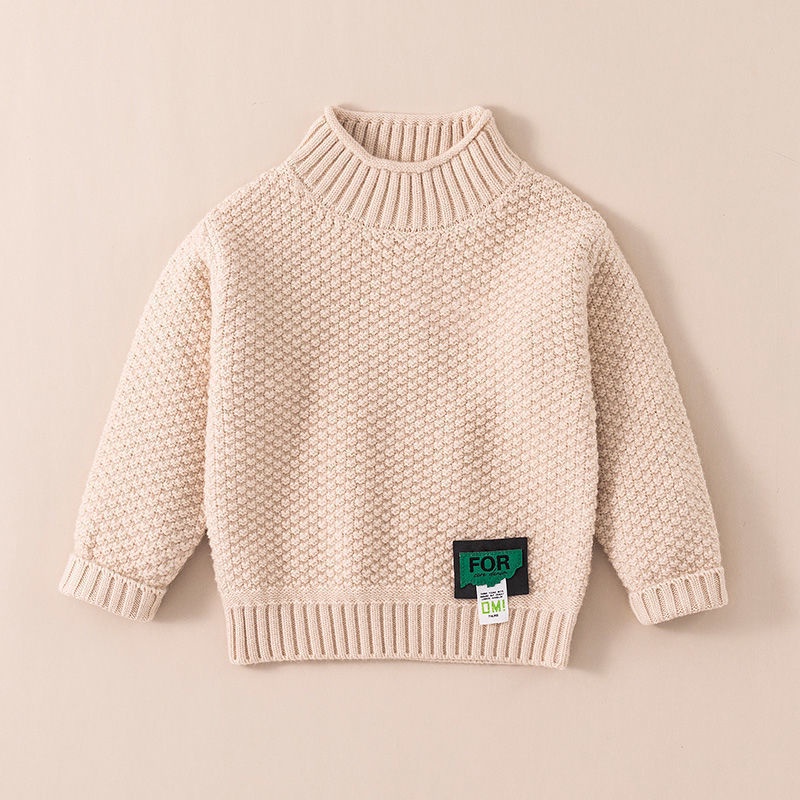 Áo sweater Dệt Kim Dày Dặn Thoải Mái Phong Cách Mới 2023 Cho Bé Trai / Bé Gái