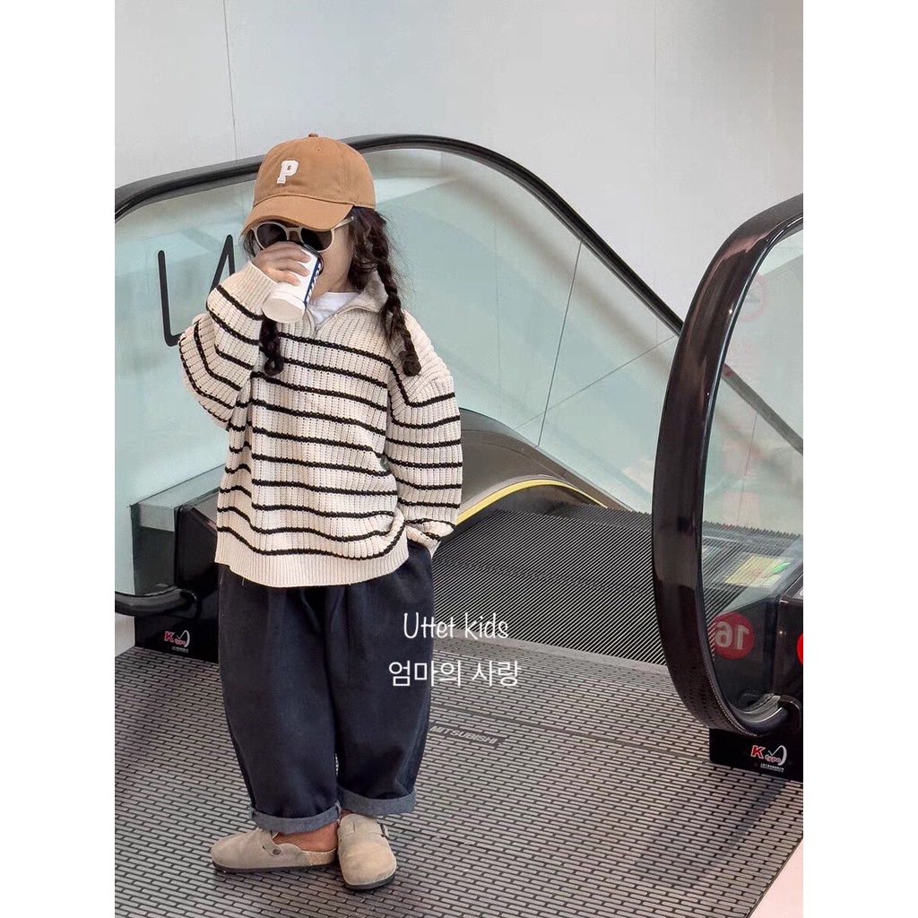 ÁO LEN PHONG CÁCH HÀN QUỐC PHÙ HỢP CHO BÉ GÁI VÀ BÉ TRAI RẤT ĐẸP