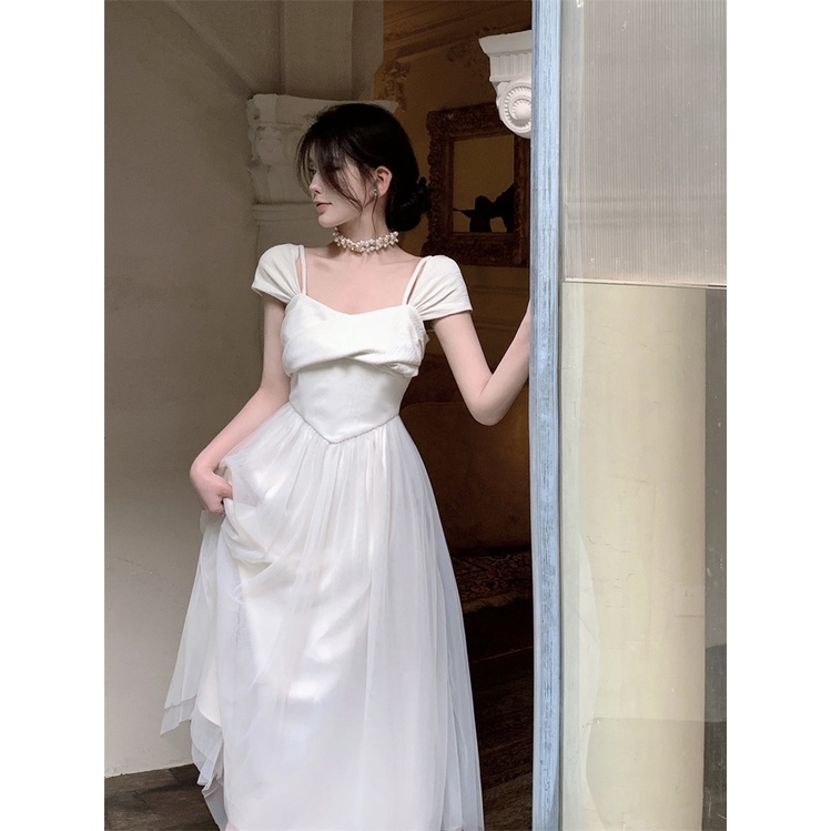 Đầm Hai Dây Dáng Ôm Thời Trang Mùa Hè Hàng Mới Dành Cho Bạn Nữ