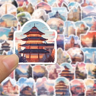 Set 50 Miếng Dán graffiti Trang Trí Đa Ứng Dụng