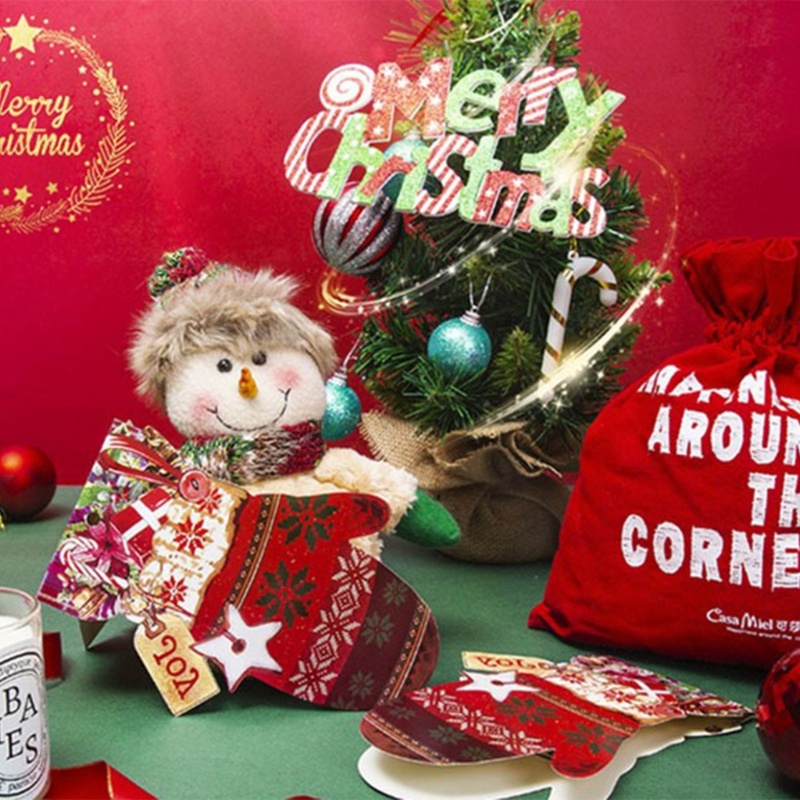 Mũ Ông Già Noel mini Bằng Lông Cho Tiệc Giáng Sinh Năm Mới