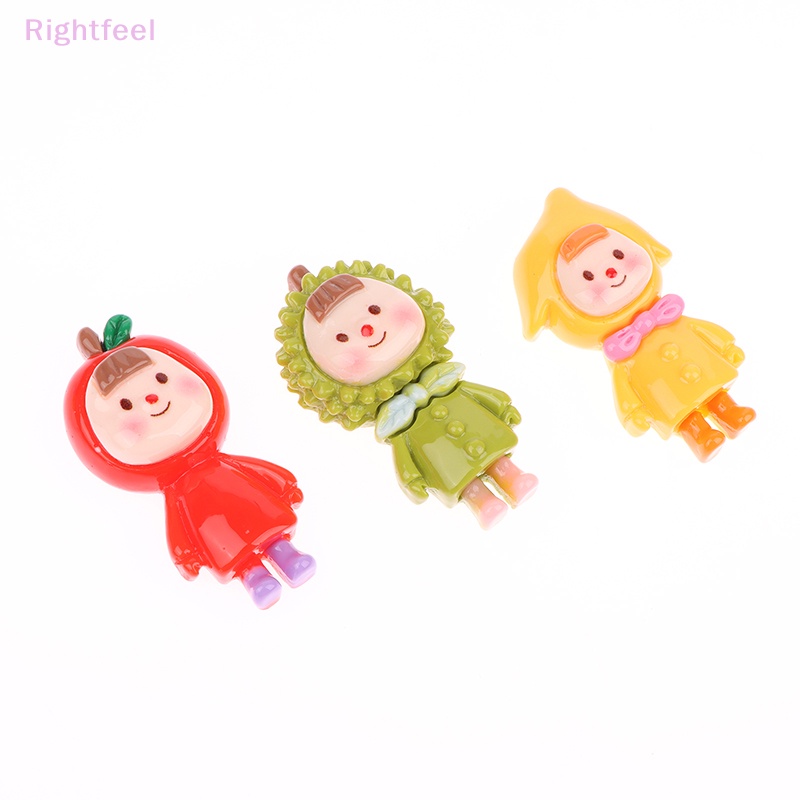 Set 5 Quả Dâu / Cam Bằng Nhựa Dùng Để Trang Trí Nhà Búp Bê Mới