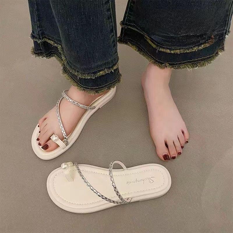 Dép sandal nữ xỏ ngón đế mềm thời trang Pháp
