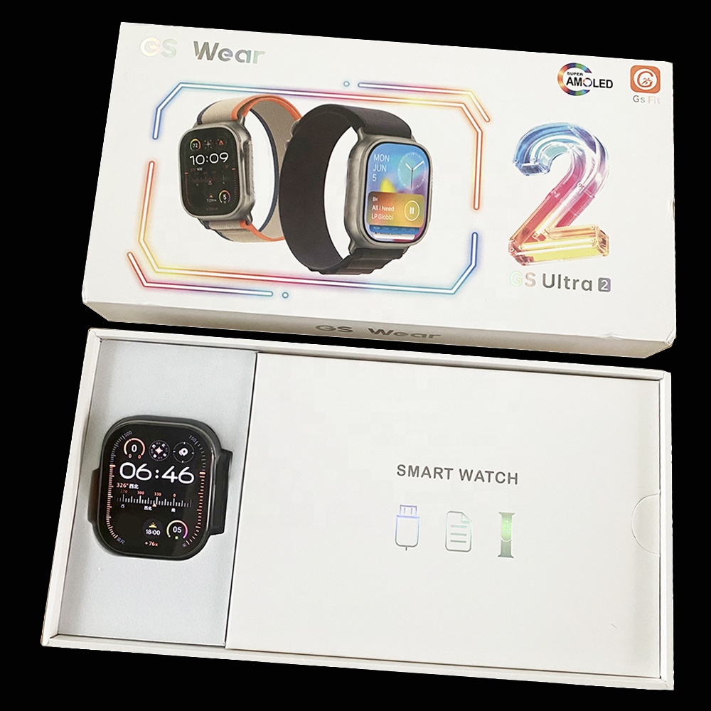 Gs Đồng Hồ Thông Minh ultra 2.13 inch 4gb rom Điều Khiển Bằng Giọng Nói Montessore reloj inteligente gs ultra 2