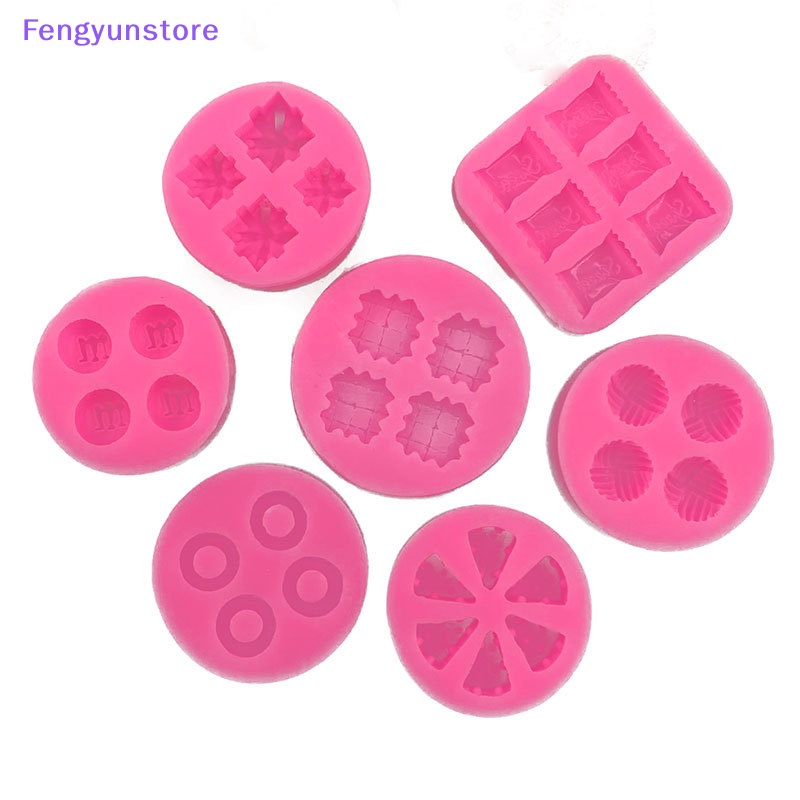 1 Khuôn silicone Làm Bánh Quy / Sô Cô La Hình Dáng Dễ Thương vn
