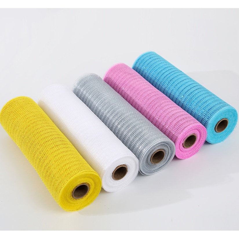 Cuộn 9 Mét Ruy Băng Voan Lưới Trang Trí Noel RB47