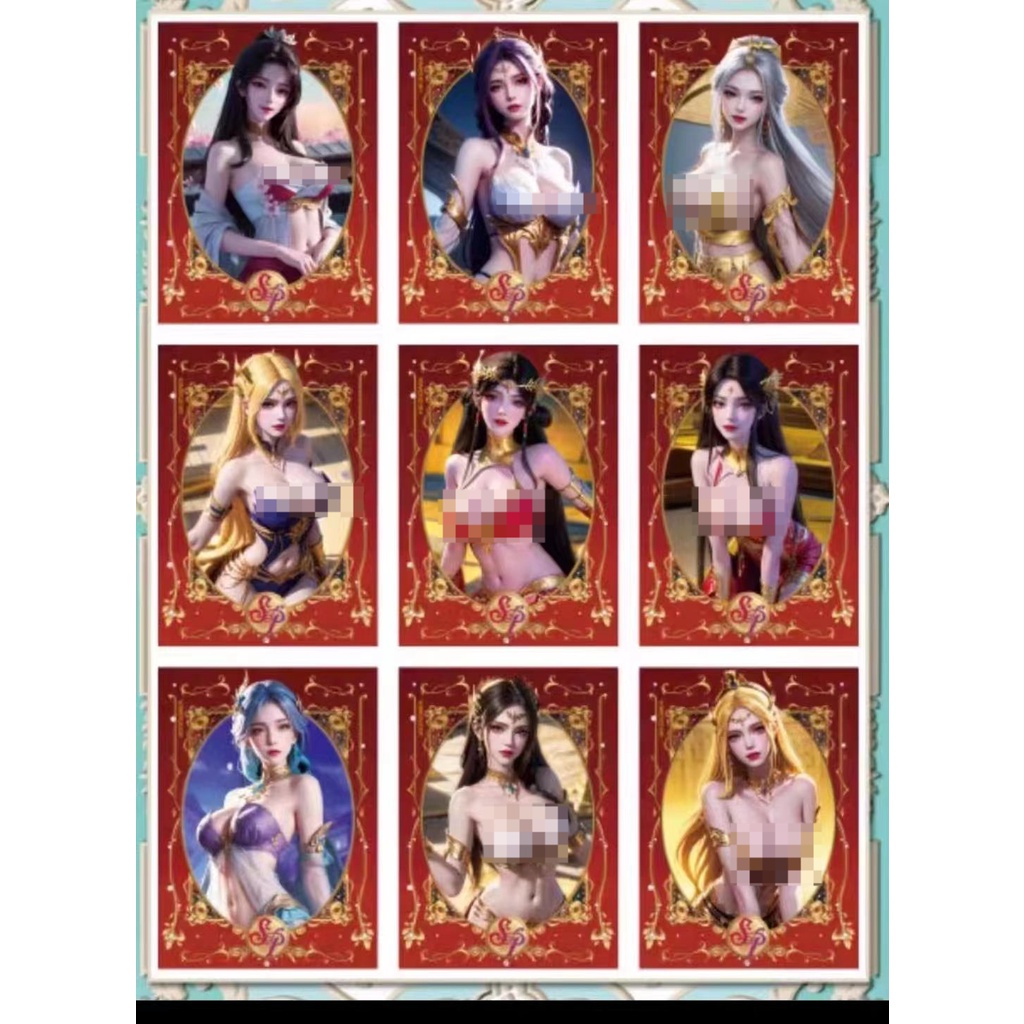 Thẻ Bài Nữ Thần mocha 2023 no. Bộ Sưu Tập Thẻ Bài anime flower shadow like a dream 5