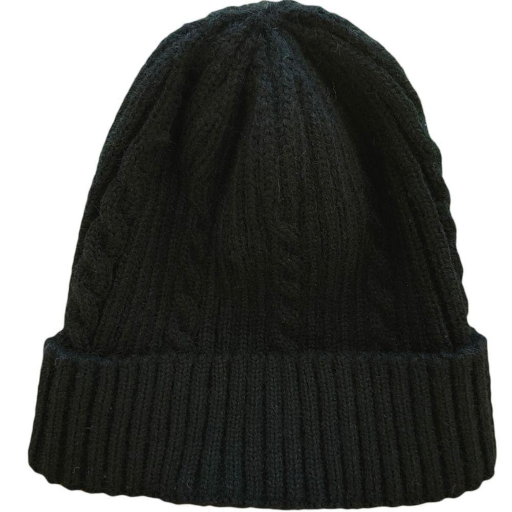 Muvako Mũ beanie Dệt Kim Màu Trơn Giữ Ấm Mùa Đông Dành Cho Nam Giới