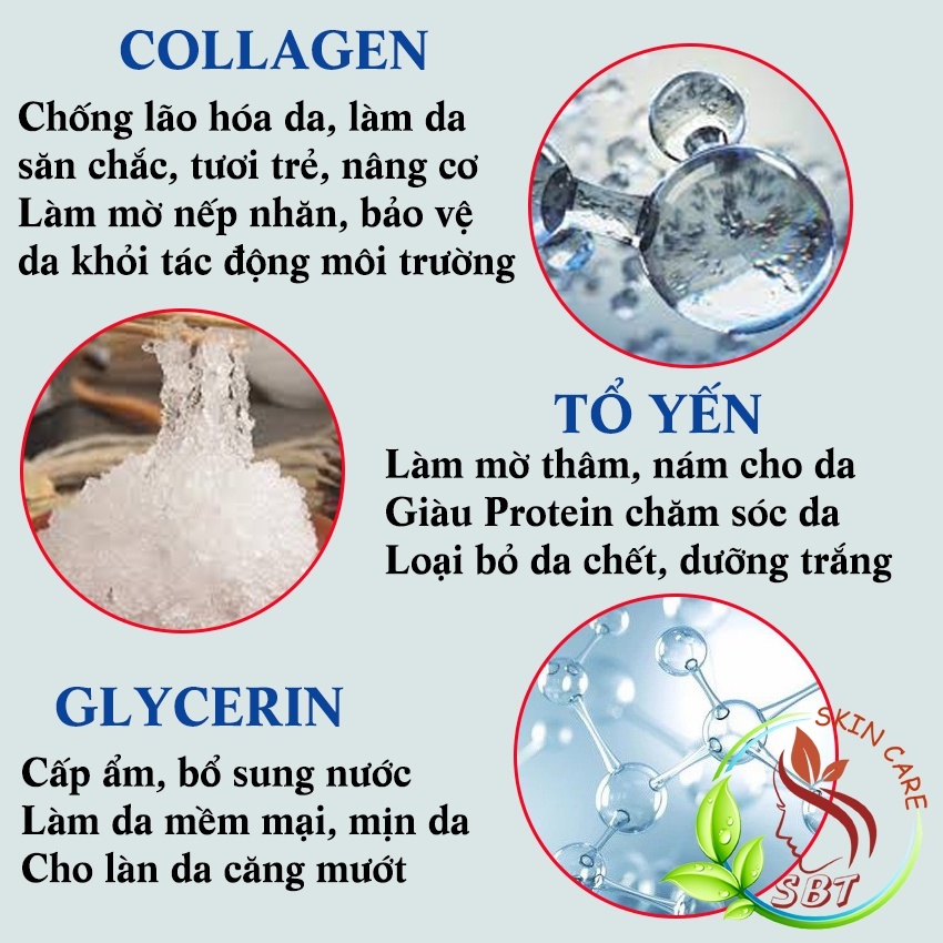Lẻ 1 Miếng Mặt Nạ COLLAGEN YẾN - Teil Micro COLLAGEN BIRD’S NEST MASK dưỡng trắng căng bóng da