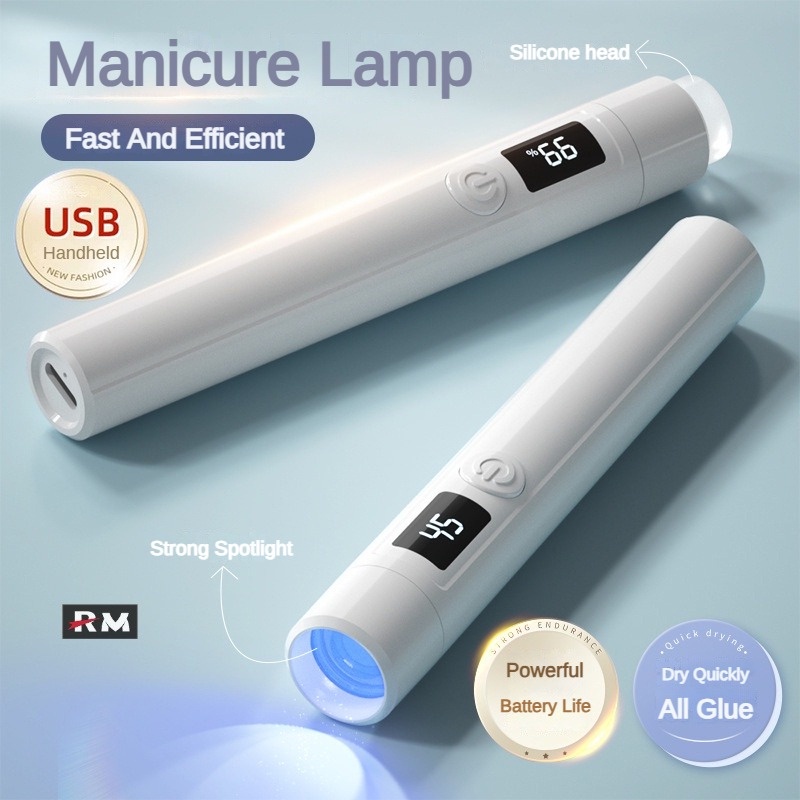 Đèn uv Làm Khô Móng Tay Nhanh Chóng Bằng silicone Không Cần Dùng Điện Sạc usb