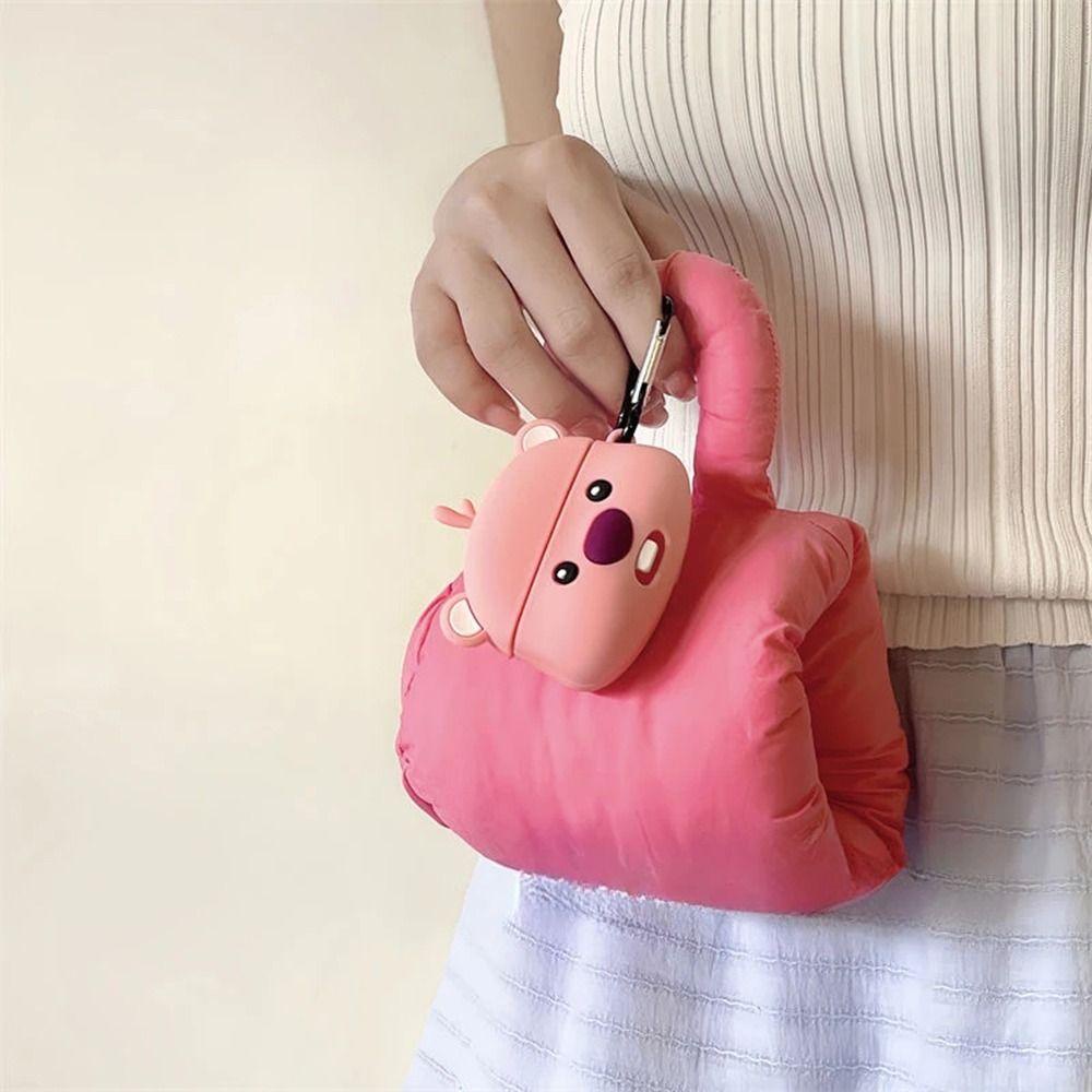 Keene Vỏ Bảo Vệ Hộp Sạc Tai Nghe airpods Bằng Silicon Họa Tiết Hoạt Hình Dễ Thương Thoải Mái