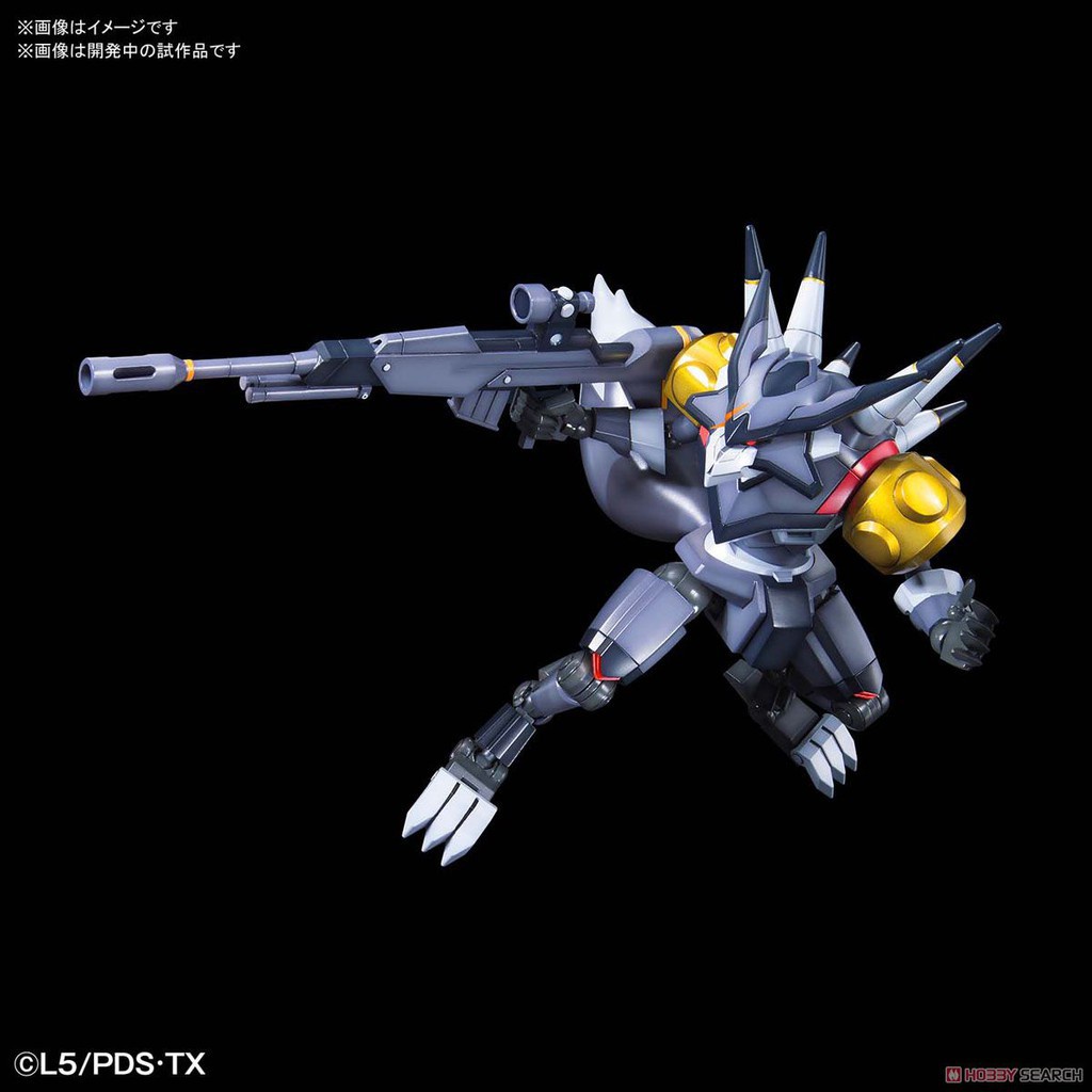 Mô hình lắp ráp LBX Hunter Plastic model Bandai - GundamGDC TẶNG MÓC KHÓA