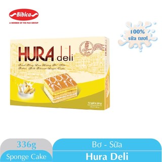 Bánh Hura Deli Cốm Dừa Bibica 336g Shopbethienkim