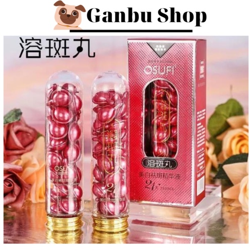 Ống 21 Viên Tinh Chất Serum Osufi Cô Đặc Cho Da Căng Bóng, Trắng Sáng, Đều Màu, Mờ Đốm Nâu