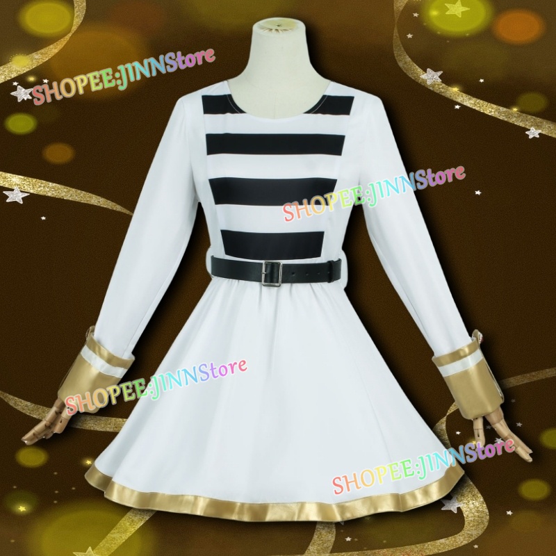 Bộ Trang Phục Hóa Trang Nhân Vật Hoạt Hình Cô Gái loli Dễ Thương + Tóc Giả