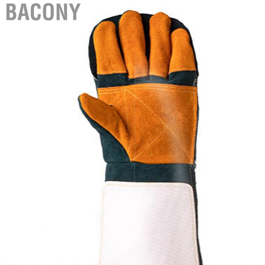 Bacony Handling   Professional Safety Tight Stitching Large Protection Area  Scratch for Veterinarians