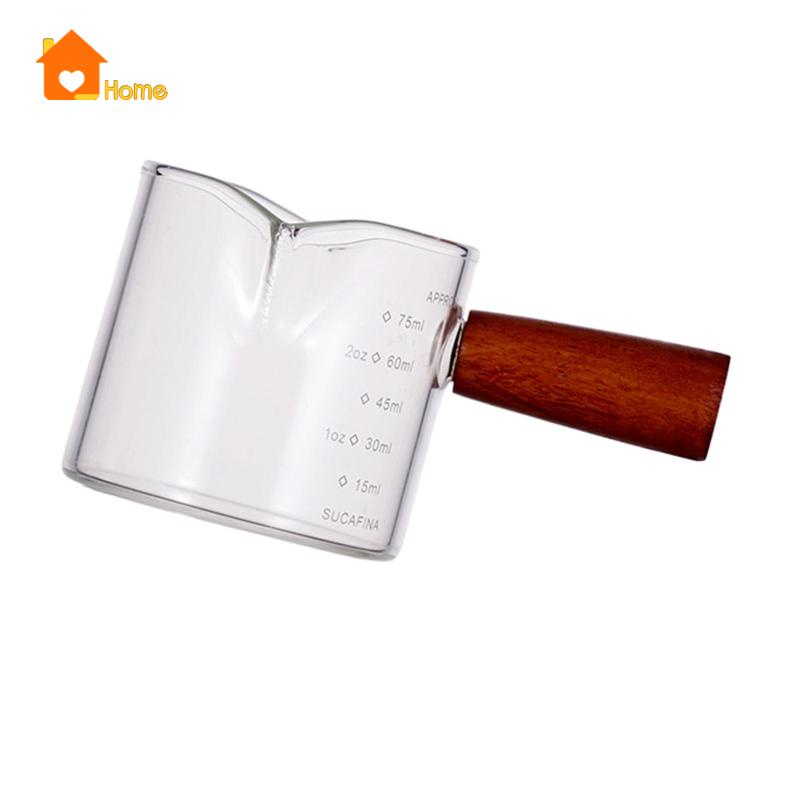 Ly Thủy Tinh mini Đong Cà Phê espresso