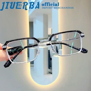 JIUERBA Kính Mát Gọng Kim Loại Vuông Cao Cấp Thời Trang Hàn Quốc Cho Nam Nữ