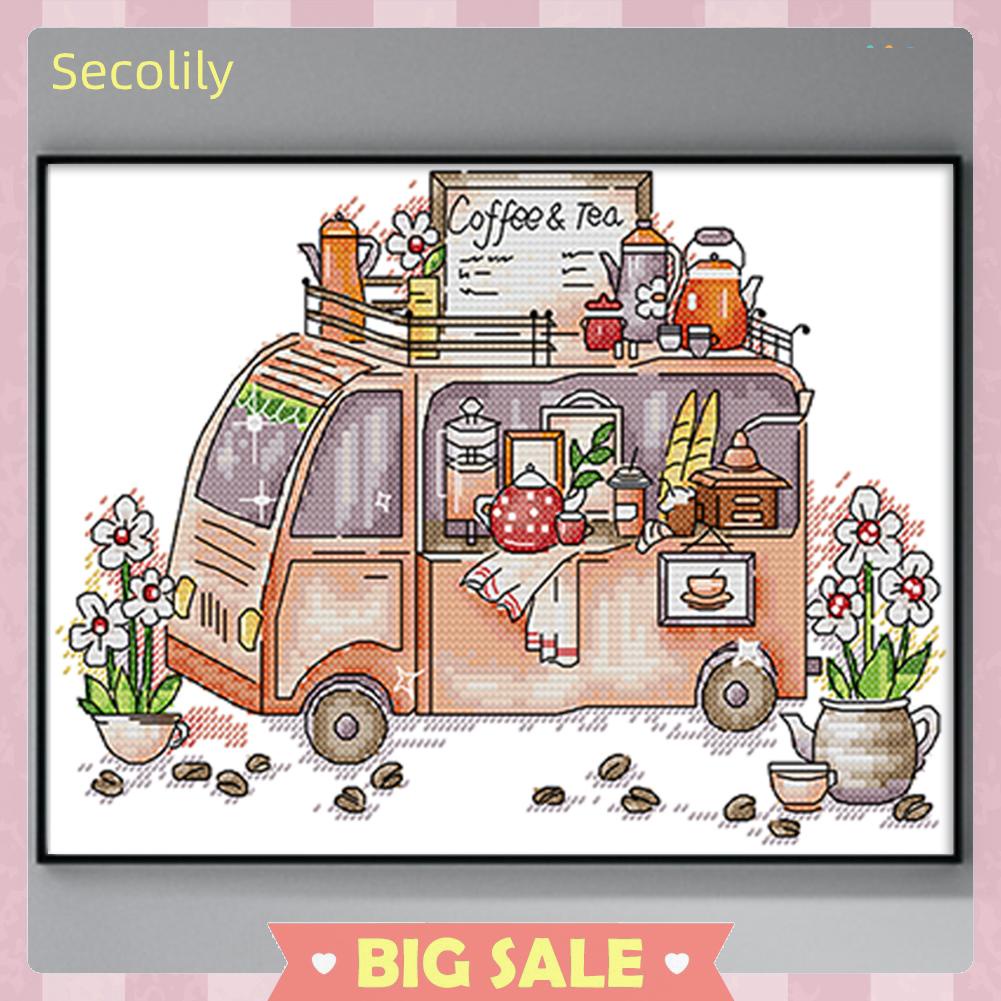 Bộ Tranh Thêu Chữ Thập 14ct Bằng cotton Thân Thiện Với Môi Trường