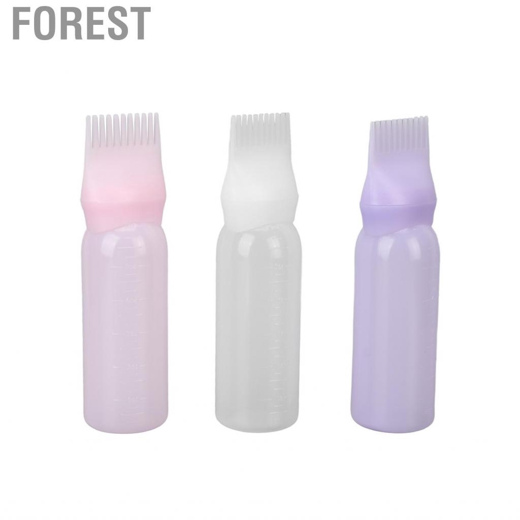 Forest 3x  Applicator Bottle Home Salon Portable Root Styling Comb