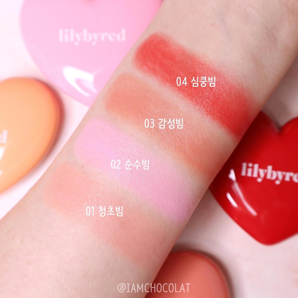 Má hồng kem Lilybyred Luv Beam