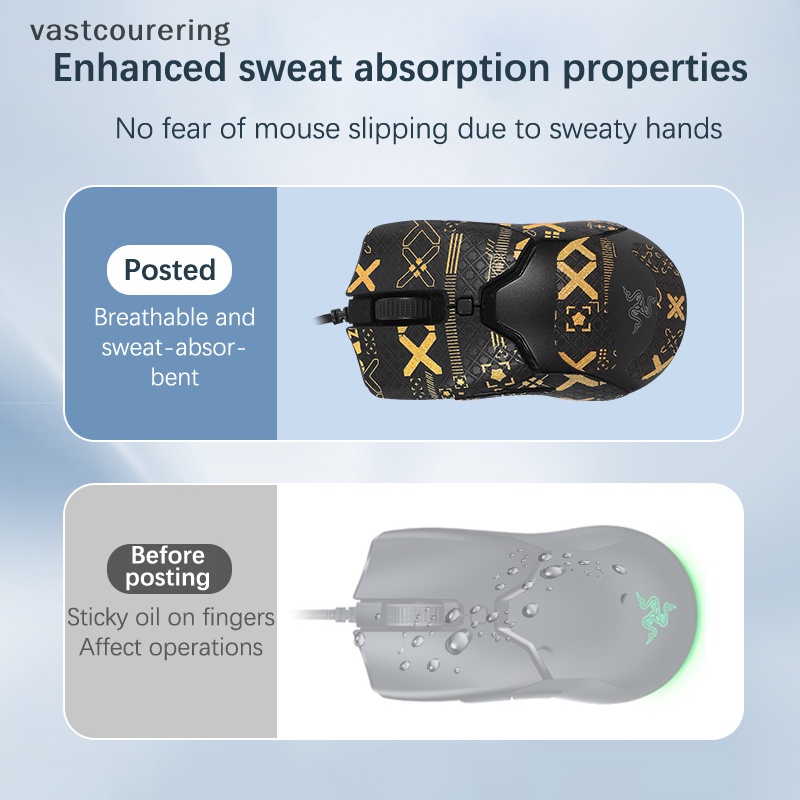 Miếng Dán Chống Trượt Chống Thấm Mồ Hôi Cho razer viper mini