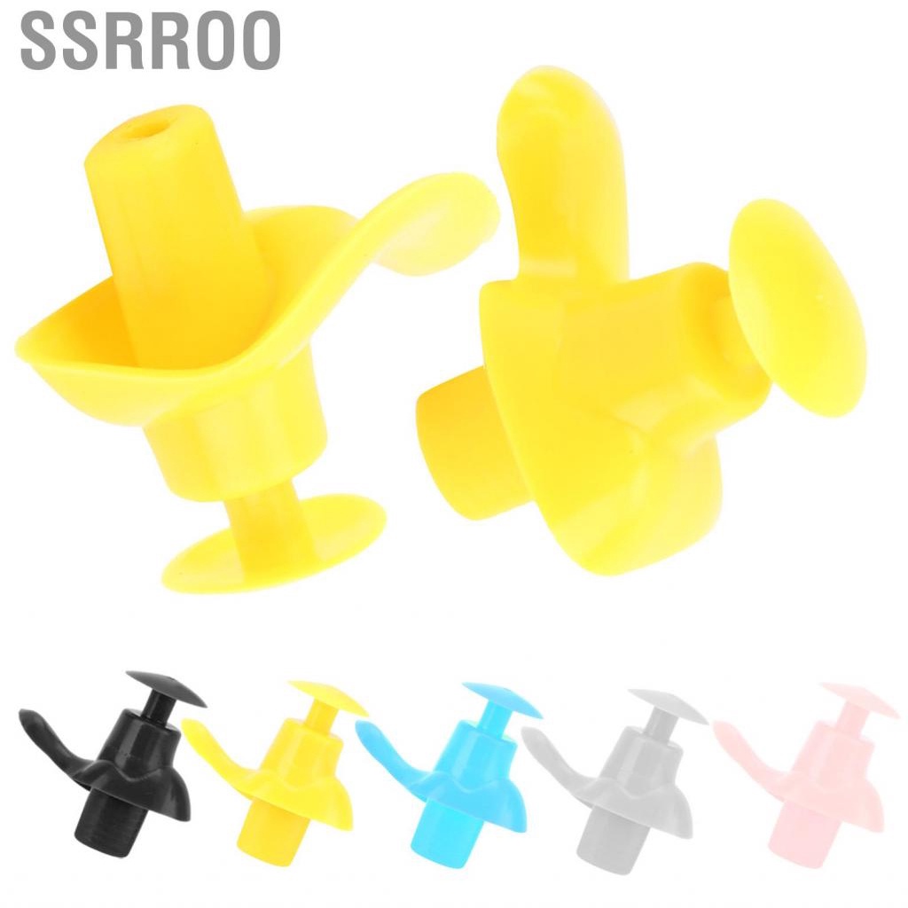 Ssrroo Earplug Silicone Waterproof Dust‑Proof Spiral for Children and Adults Swimming Accessory Pool